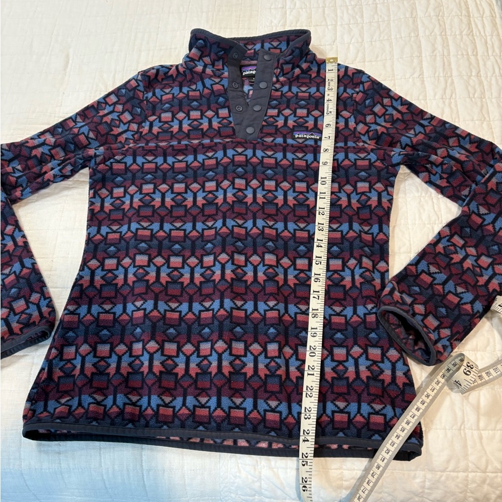PATAGONIA Women's Micro D Snap-T Fleece Synchilla Pullover Sz S - Picture 4 of 13